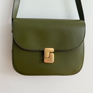 Soeur Leather Crossbody Bag